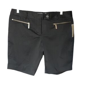 Michael Kors Black Shorts. Size 10 New With Tags